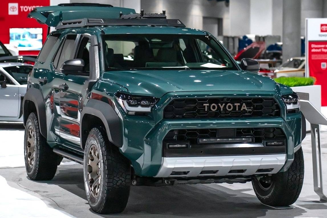 Everest Trailhunter 4Runner 6th gen at San Diego Auto Show 2025