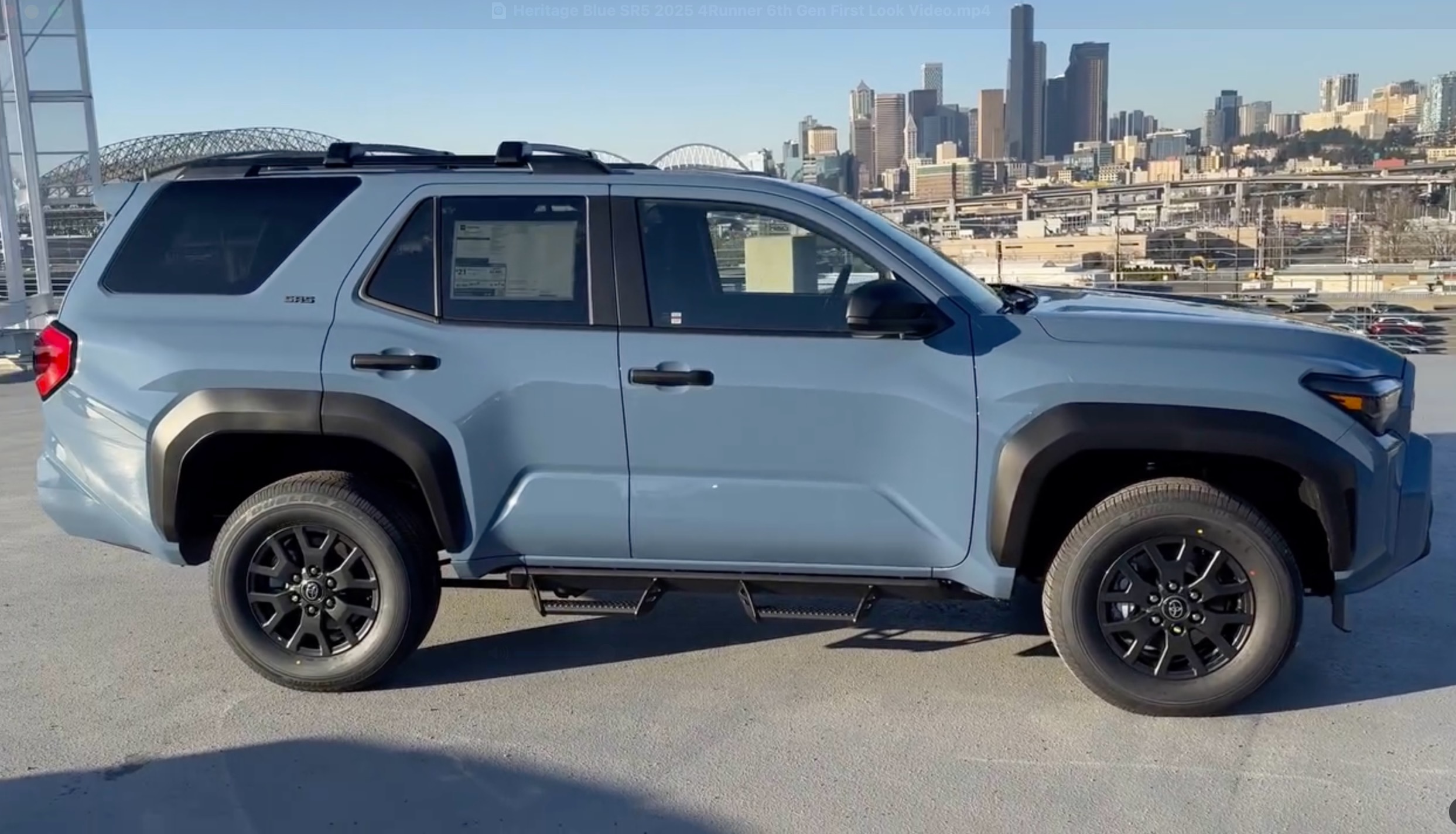 Heritage Blue SR5 2025 4Runner first look 2025 4Runner Forum (6th Gen